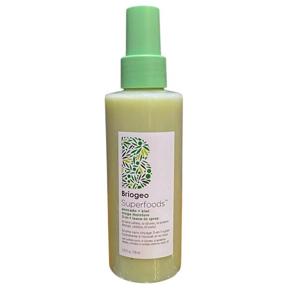 Briogeo Superfoods 3 in 1 Leave In Spray Mega Moisture Avocado Kiwi 5.75oz/170mL - Picture 1 of 2